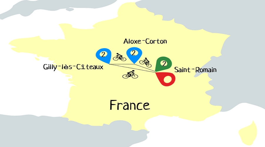 burgundy bike trips